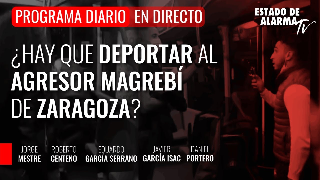 Imagen del video: ¿Hay que deportar al agresor magrebí de Zaragoza?