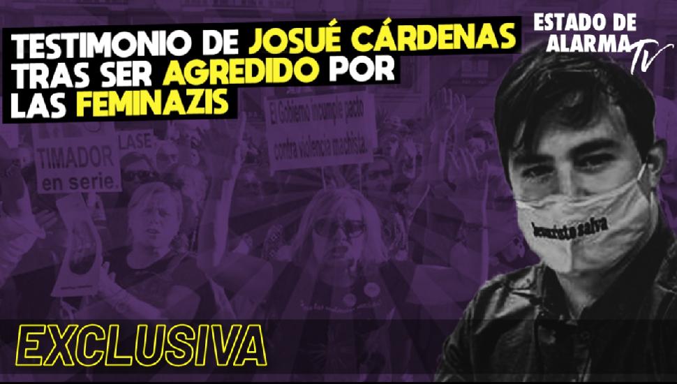 Image del Video: Las imágenes de la agresión de las feminazis a Josué