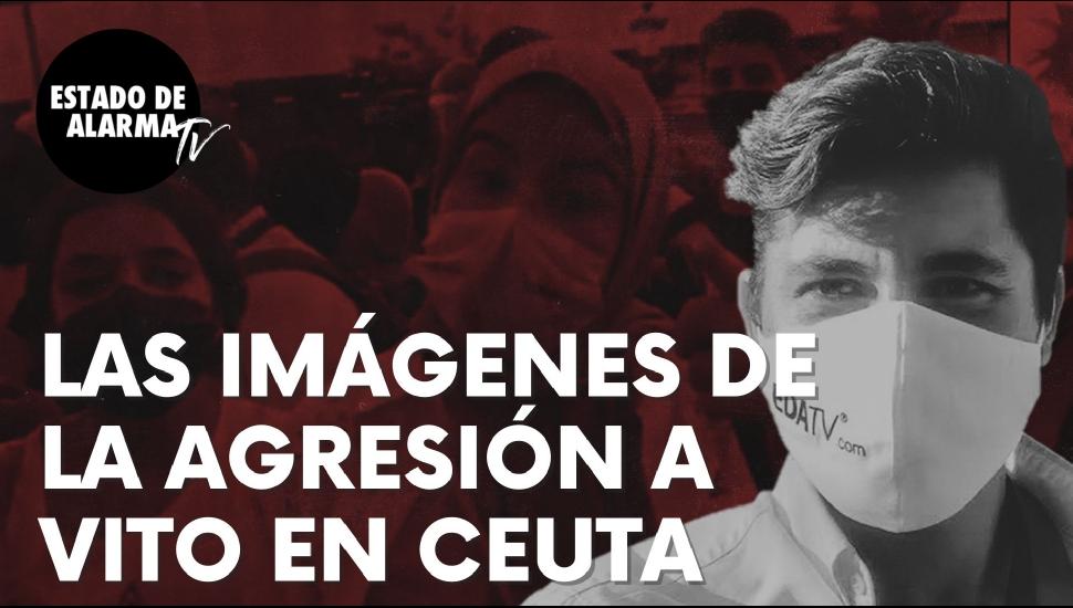 Imagen del video: Las imágenes de la agresión a Vito Quiles en Ceuta